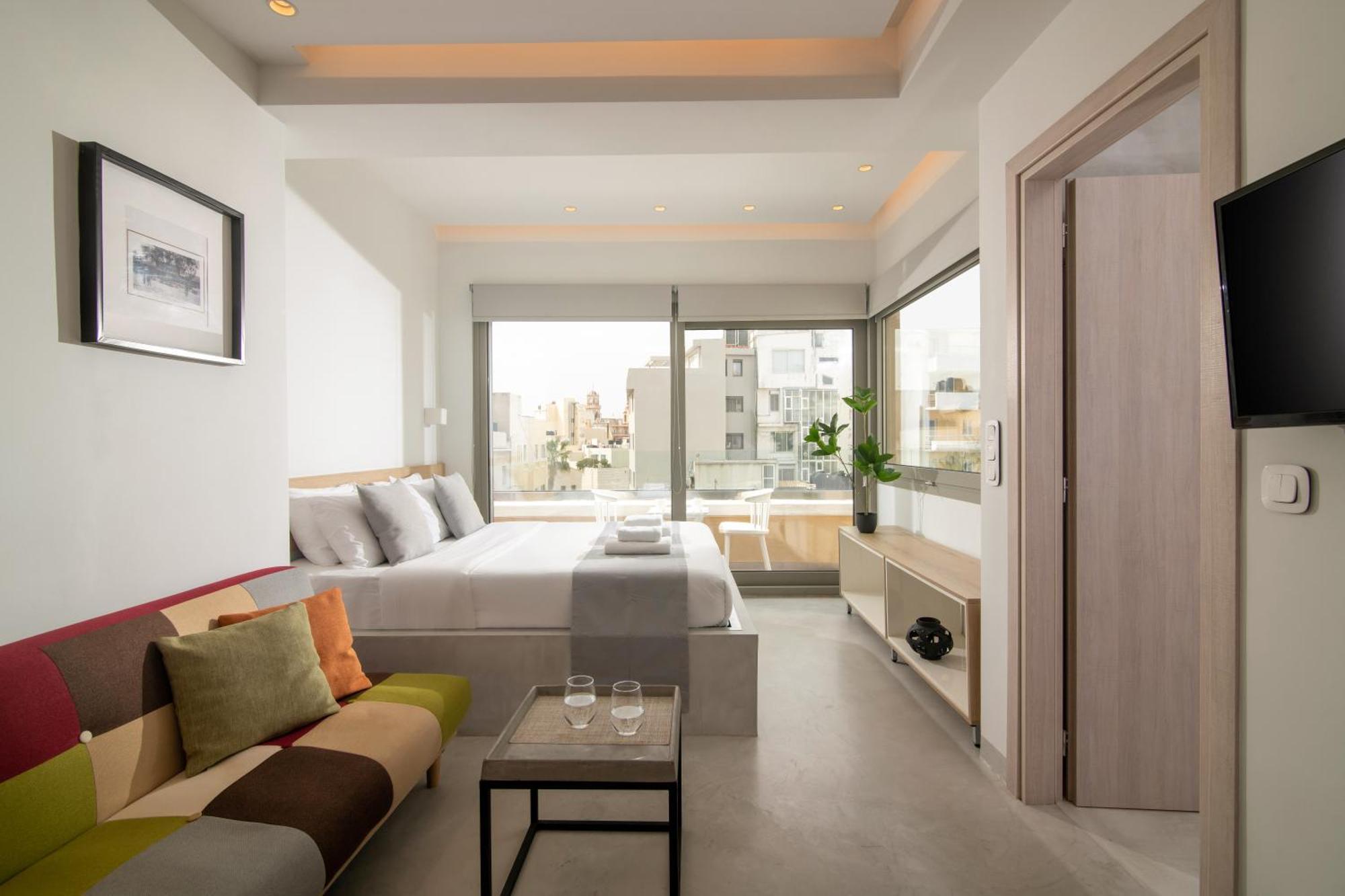 The Central Boutique Apartments Iráclio Exterior foto